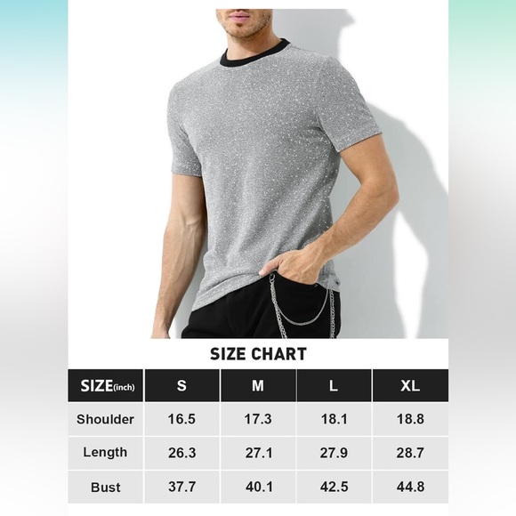 ✨ Glitter / Sparkle T-Shirt ✨ - Picture 5 of 5